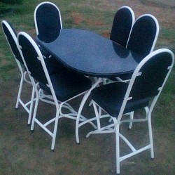 This is the modern and classic 7 piece kitchen chairs you can get. Contact us for your order