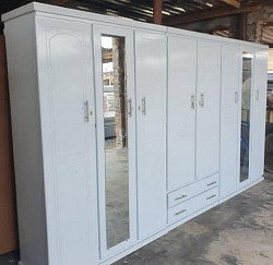 Our wardrobes, ranges from single 3 doors to 3 or 4 pieces 7 to 8 doors.